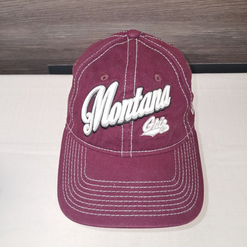 UNIVERSITY OF MONTANA GRIZ - Baseball Cap Hat Adj. WOMENS